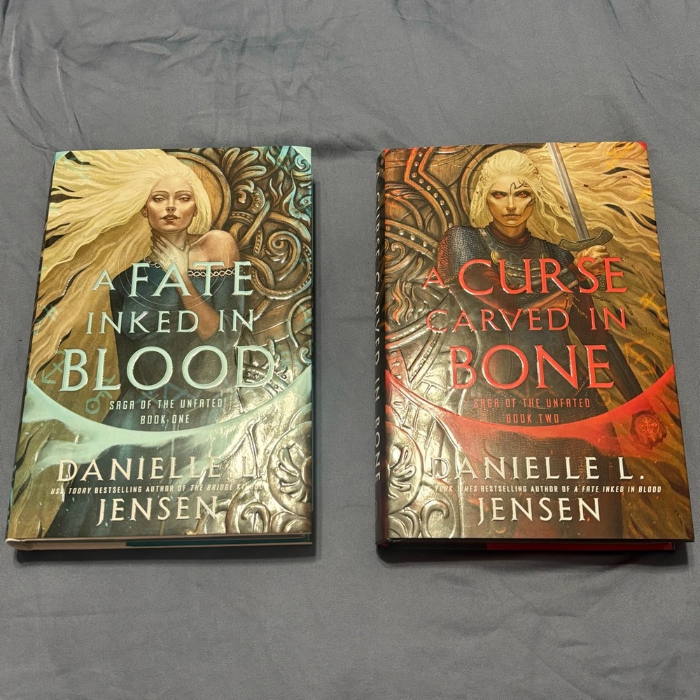 A Fate Inked in Blood // A Curse Carved in Bone duology